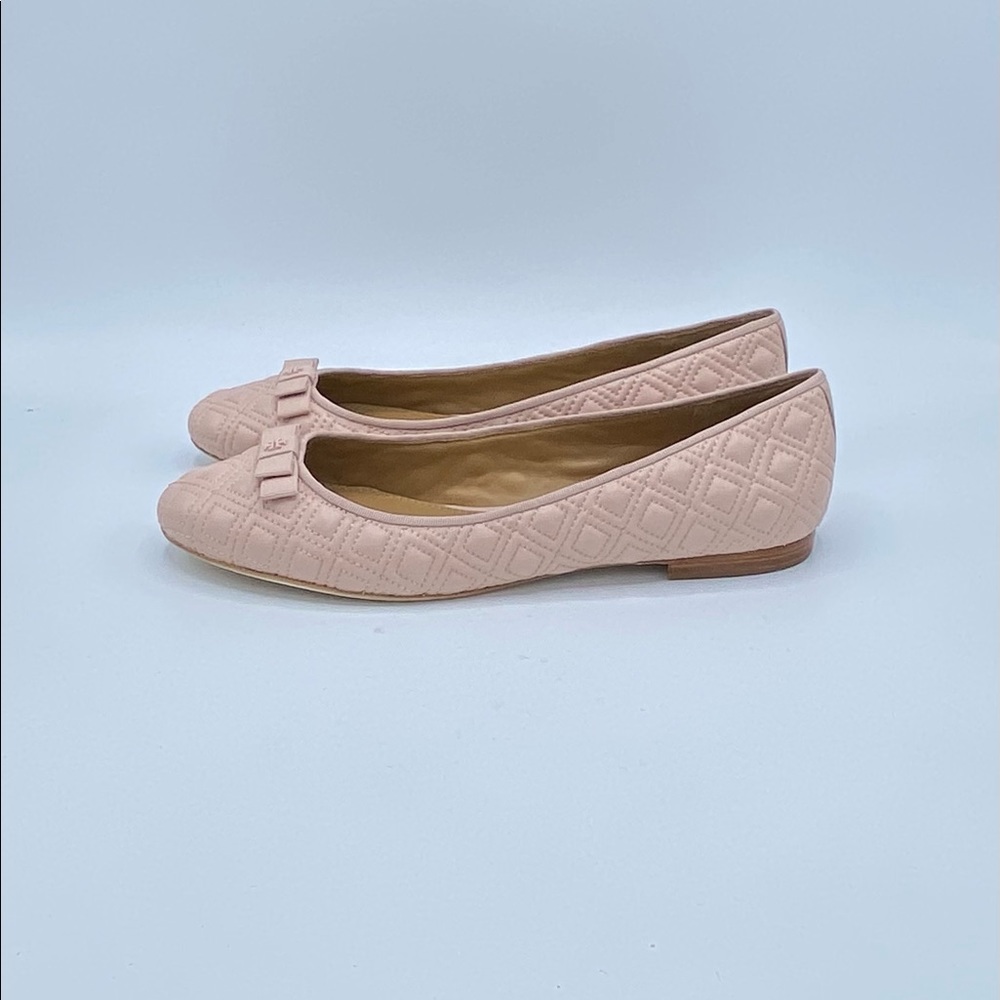 NEW! Tory Burch Marion Quilted Leather Ballet Flat - Picture 5 of 7